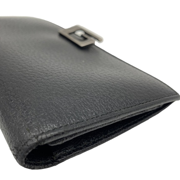 GUCCI Vintage G-Clasp Leather Long Wallet - Picture 8 of 12